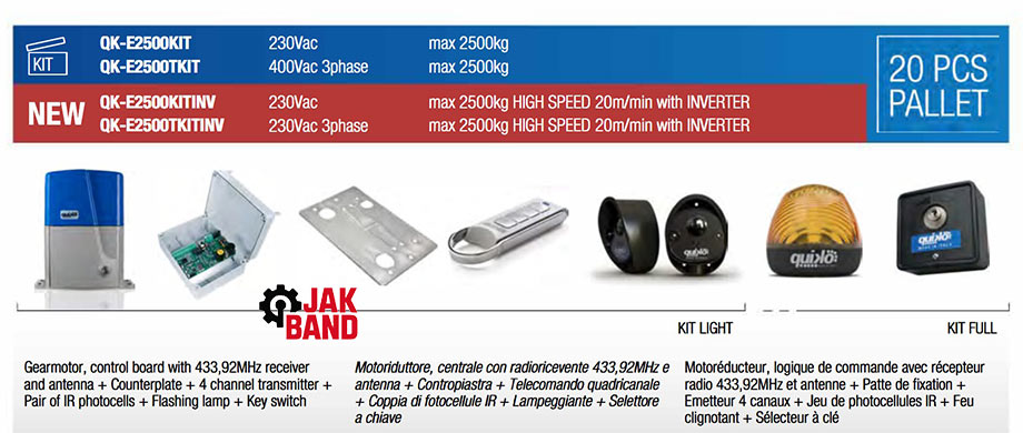 جک ریلی کویکو Quiko Ercole QK-E2500 1 لوازم جانبی جک پارکینگ کویکو Quiko Ercole QK-E2500